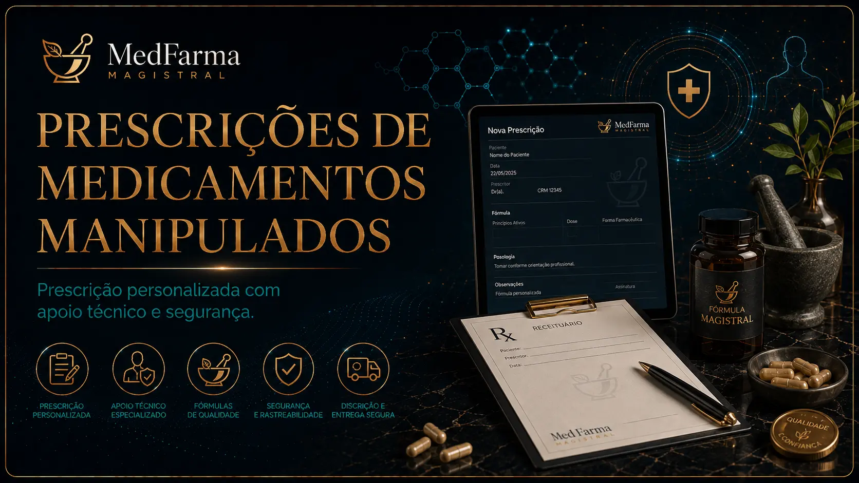 Central de Prescrições Manipulados